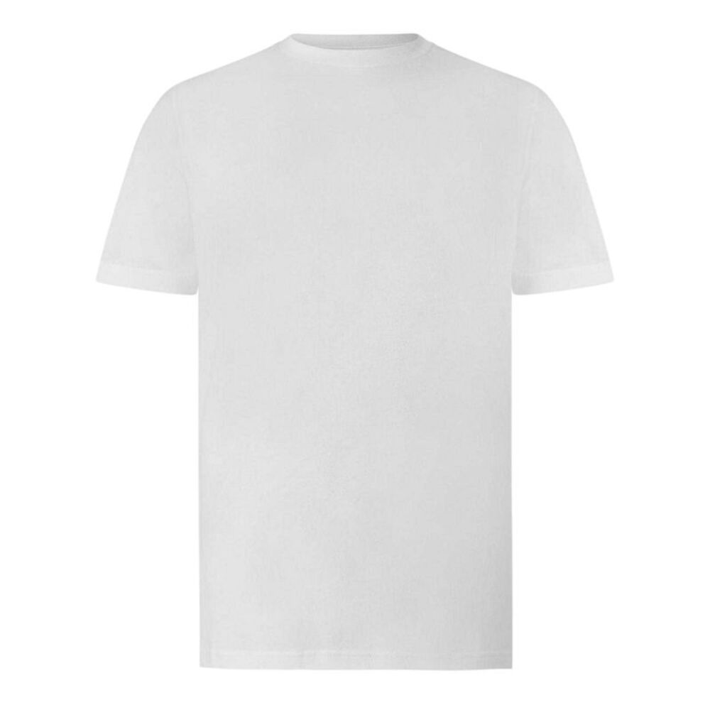 Puma Mens Blank Cotton T-Shirt / White